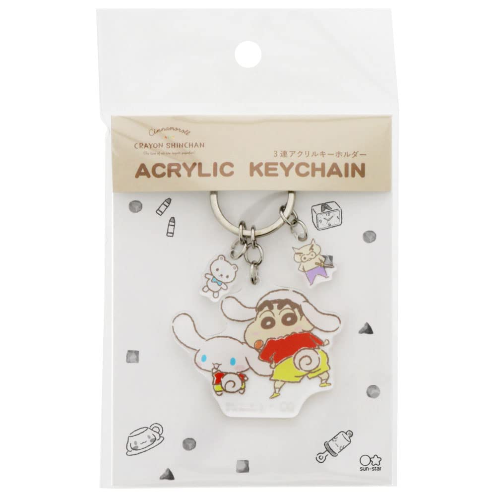 クレヨンしんちゃん×東武鉄道　3連キーホルダー　20個 crayon-shin-chan-3-piece-